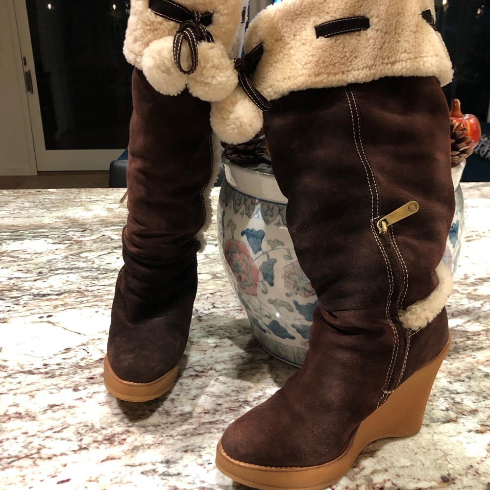 Bally Knee High Boots